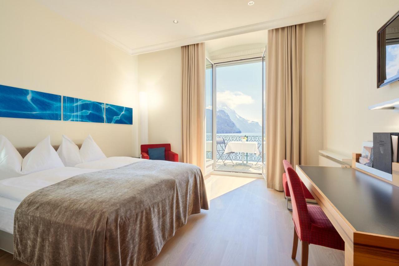 Seehotel Waldstaetterhof Swiss Quality Brunnen Ngoại thất bức ảnh
