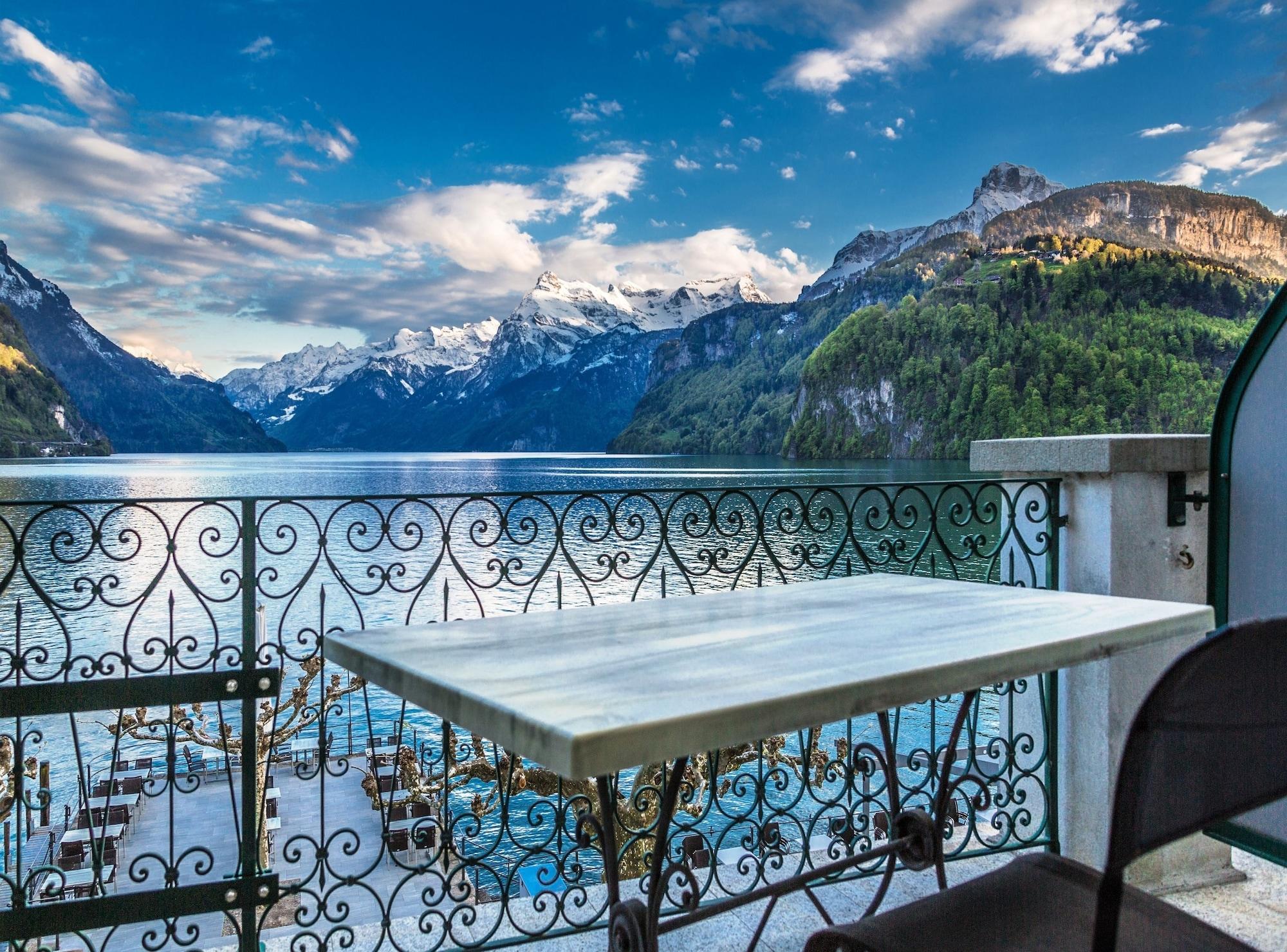 Seehotel Waldstaetterhof Swiss Quality Brunnen Ngoại thất bức ảnh